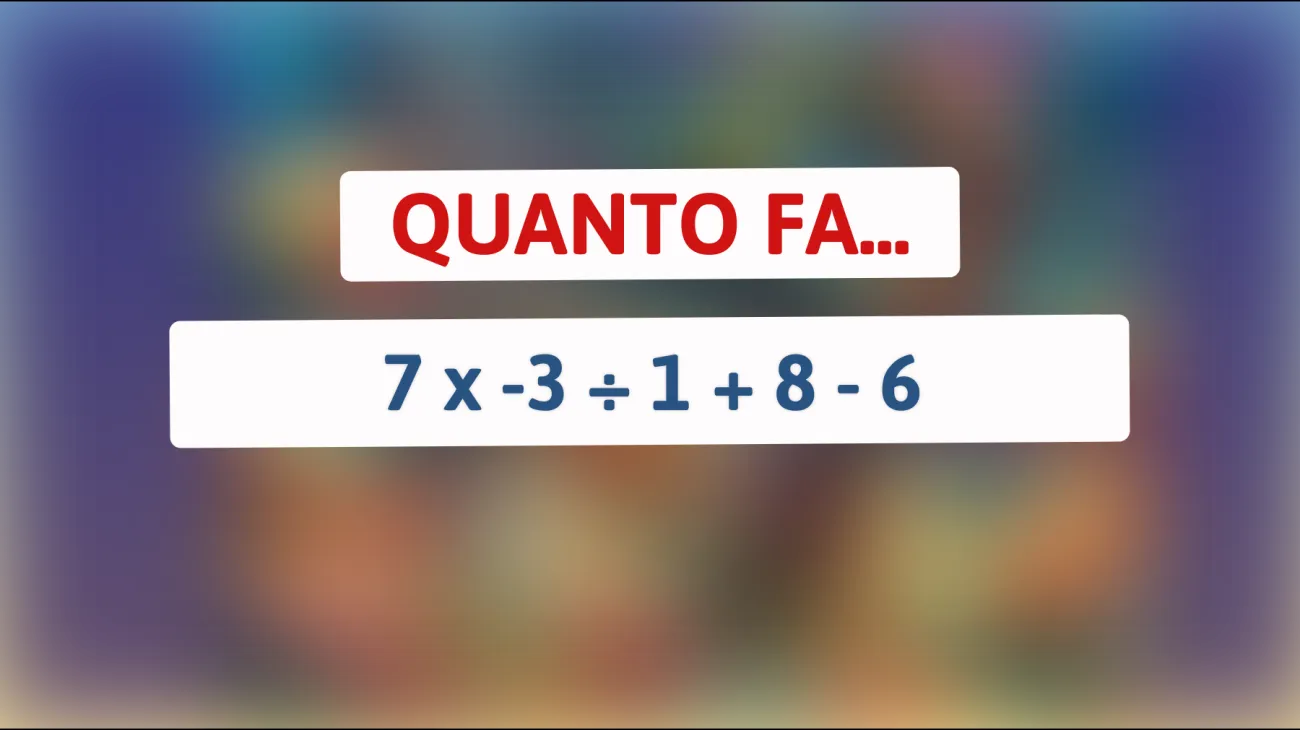 \"Solo i veri geni risolvono questo enigma matematico in 10 secondi: accetta la sfida!\""