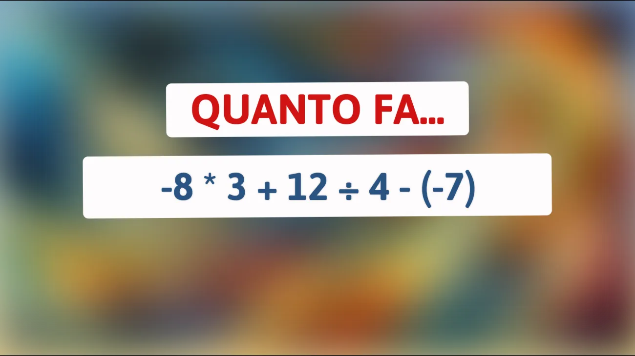 Sfida la tua mente: riesci a risolvere questo indovinello matematico che confonde anche i geni?"